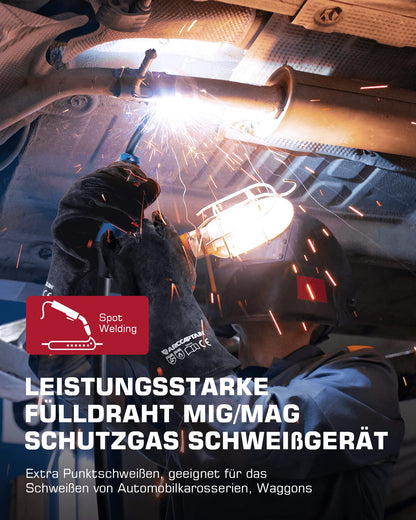 ARCCAPTAIN MIG MAG Schweißgerät 200A vollsynergisch 7-in-1