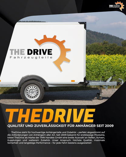 The Drive Komplettrad 145/80R13 M+S - 2x Anhänger 4x100