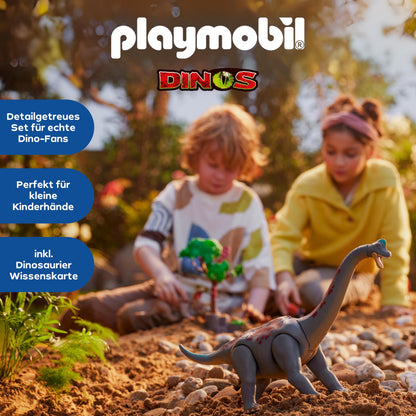 PLAYMOBIL Brachiosaurus-Begegnung mit Luftkissenboot Spielset 71819