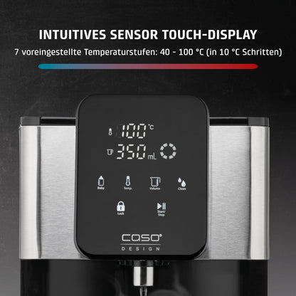 Caso HW 1660 Turbo Heisswasserspender 2600 W mit 4-Liter-Tank