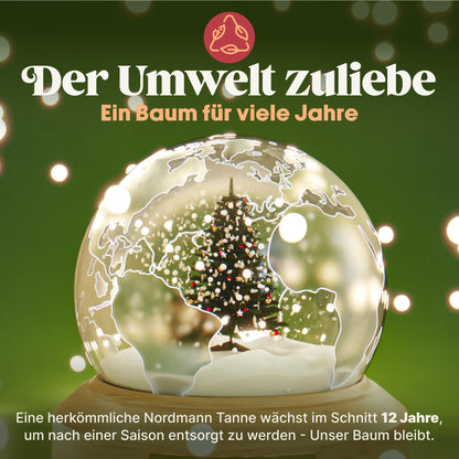 Pure Living premium naturgetreuer Weihnachtsbaum - 120cm