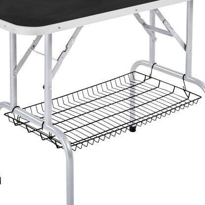 Yaheetech Höhenverstellbarer Trimmtisch gross – 118x60 cm
