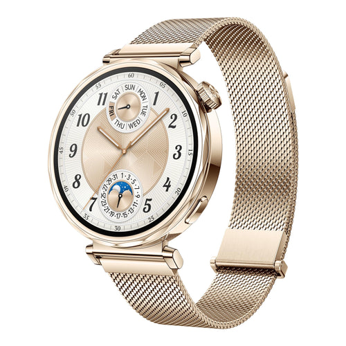 HUAWEI Watch GT 5 41 mm Smartwatch mit Gesundheitsmonitoring, Gold