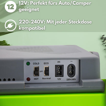Steinborg Kühlbox elektrisch 30 Liter mit Warmhaltefunktion 12V/230V