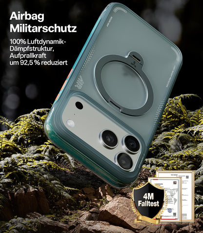 TORRAS Ostand Q3 Air Schutzhülle für iPhone 17 Pro Max - Gletscher Blau