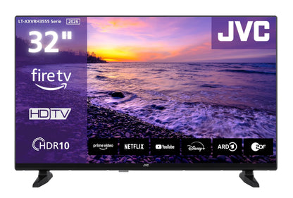 JVC LT-32VRH3555 Fernseher 32 Zoll HD-Ready Smart TV mit Fire TV