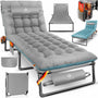 KESSER Campingbett Feldbett klappbar 190x68 cm bis 250 kg belastbar, Stahlgestell und Oxford-Gewebe