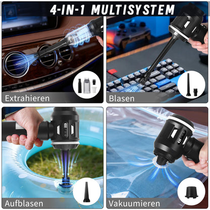 Citybee SW-113 Handstaubsauger Akku kabellos 25000 Pa, 3 Saugstufen