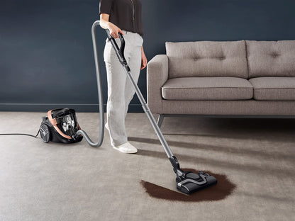 Rowenta RO7954 Silence Force Beutellos – Schwarz/Roségold