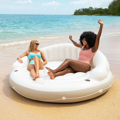 Intex Canopy Island aufblasbare Liegeinsel mit Sonnendach