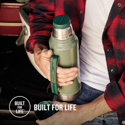 Stanley Classic Legendary Thermoskanne - Hammertone Green 1.9L