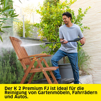 Kärcher Hochdruckreiniger K 2 Premium FJ, 110 bar und Schaumdüse
