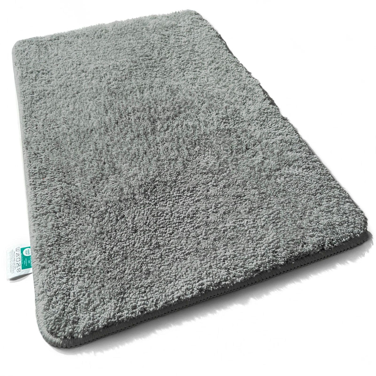 casa pura Badematte Sky Soft, Badvorleger 80x150 cm, grau, rutschfest