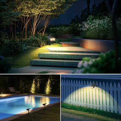 Linkind StarRay Solar LED Strahler mit Bewegungsmelder, 4 Stück