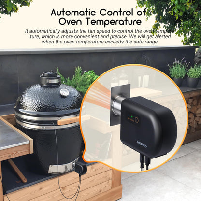 Inkbird Grillgebläse Bluetooth WiFi 4 Sonden für Smoker