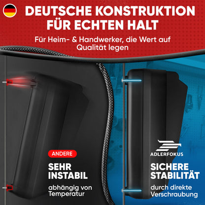Adlerfokus Wandhalterung für Einhell 18V Akkus und Ladegeräte