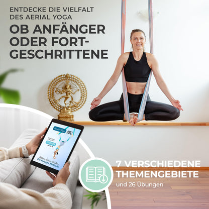 Yosana Hängematte Komplettset inkl. Befestigung, Bunte Wolken
