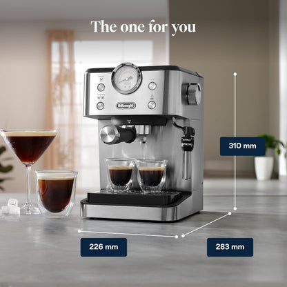 De'Longhi Classic EM450.M Siebträgermaschine - Edelstahl