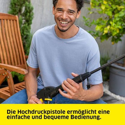 Kärcher Hochdruckreiniger K 3 FJ mit Schaumdüse, 120 bar, gelb