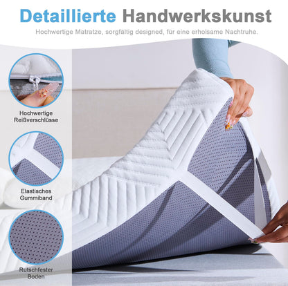 Twirest Matratzentopper Komfortschaum - 180x200cm 5cm Höhe