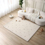Hakuna Matte Spielmatte Baby, Blumen, 200x150 cm, Memory-Schaum – flauschiger rechteckiger Krabbelteppich