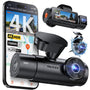 VANTRUE N4 Pro S 4K 3 Kanal Dashcam STARVIS 2 Parküberwachung. Schwarze, kompakte Dashcam zur Verkehrs-, Parküberwachung.