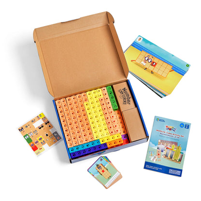 Learning Resources MathLink Cubes Numberblocks 21–30 Aktivitätsset