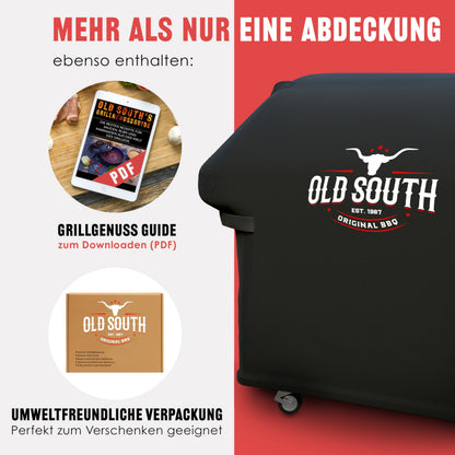 Old South Grillabdeckung wasserdicht für Gasgrills, 170x65x115 cm