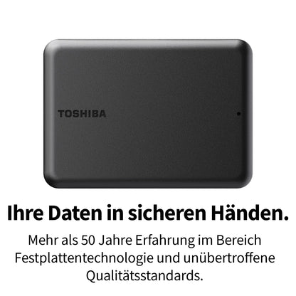 TOSHIBA Canvio Partner Externe Festplatte – 1TB Portable