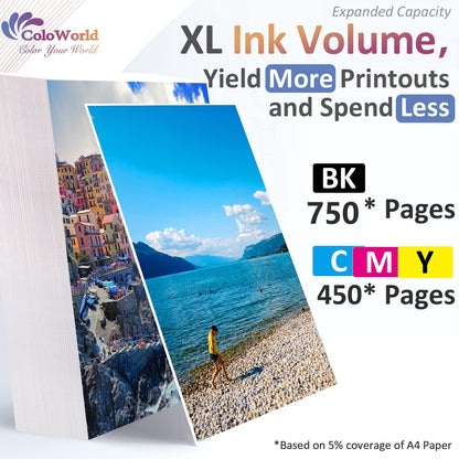 ColoWorld 303XL Druckerpatronen Multipack kompatibel für HP 303