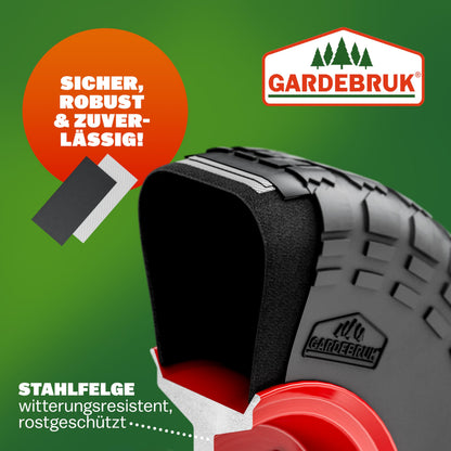 GARDEBRUK Sackkarre klappbar 200kg Luftbereifung – Blau