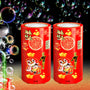 Ivtivfu automatische Seifenblasenmaschine im 2er-Set mit LED-Lichtern – kompakte Bauform mit vier RGB-LED-Leuchten