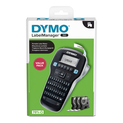 DYMO LabelManager 160 Beschriftungsgerät Starter-Set QWERTZ