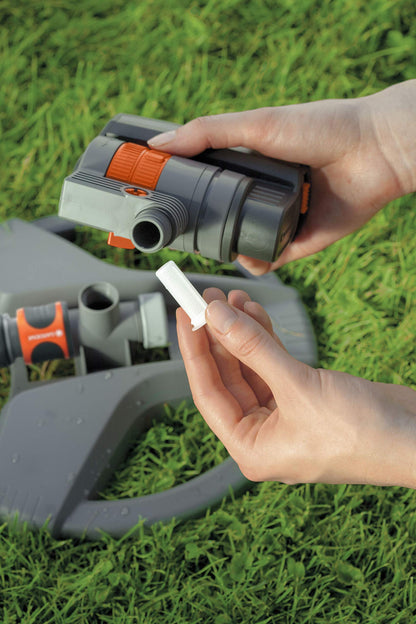 Gardena Viereckregner ZoomMaxx mit Standfuss für 9–216 m²