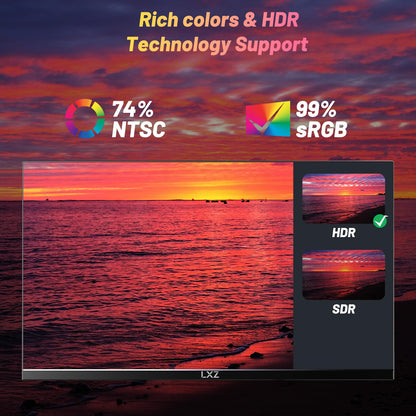 LXZ 24.5 Zoll Gaming Monitor – 200Hz FHD 1ms Eye Care