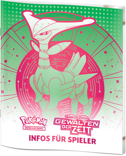 Pokémon Karmesin & Purpur Gewalten der Zeit Top-Trainer-Box – Eisenblatt