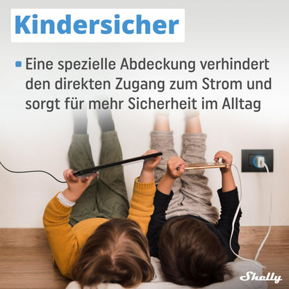 Shelly Plug S Gen3 WLAN-Steckdose mit Leistungsmessung, weiss, 3er-Set