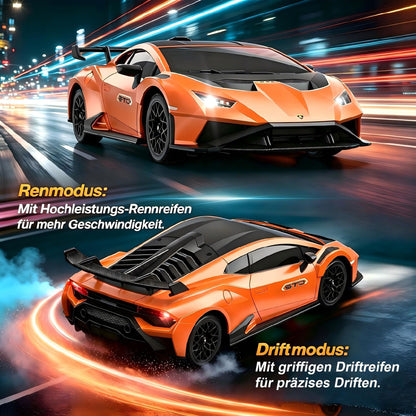 AYIQUTY RC Drift Auto Lamborghini 1:18 4WD 35 km/h mit LED-Licht