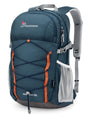 Mountaintop Wanderrucksack 25L Trekkingrucksack Outdoor Nebelblau mit Fronttaschen und Netztaschen