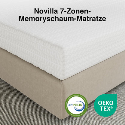 Novilla 7-Zonen Kaltschaummatratze H3/H4 - 140x200