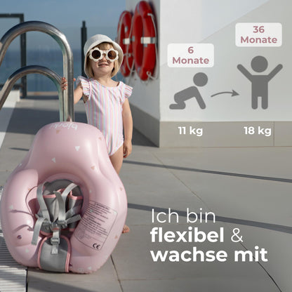 BJORKI Schwimmring Baby BJ055 – Schwimmhilfe ab 6 Monate