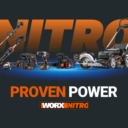 WORX WX272.9 Nitro Bürstenloser Akku Schlagschrauber 20V - Ohne Akku/Ladegerät