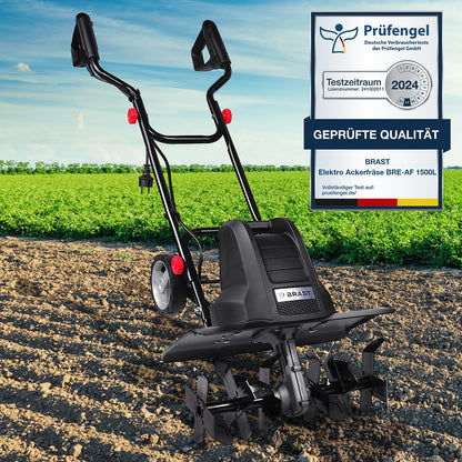 BRAST Motorhacke BRE-AF 1500 Elektro Gartenfräse 1500 Watt 45 cm