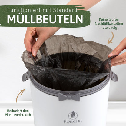 Forche Windeleimer geruchsdicht mit Ein-Hand-Bedienung