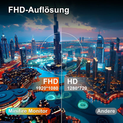 Minifire 24 Zoll FHD USB-C Computer Monitor - MF24X3AC 100Hz
