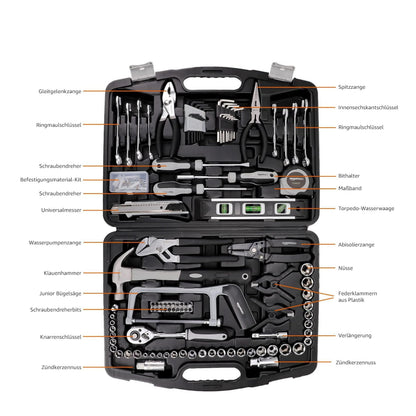 Amazon Basics Allgemeines Handwerkzeug-Set Haushalt – 173-teilig