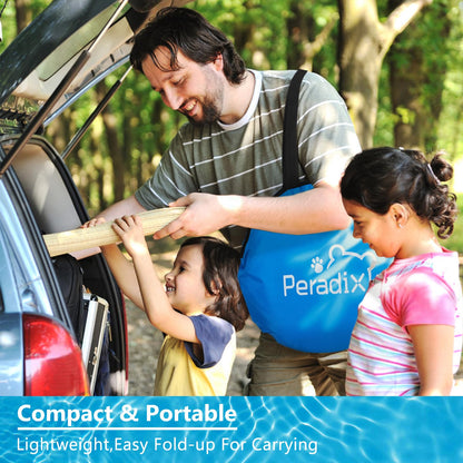 Peradix 4-in-1 Pop-Up Baby Planschbecken mit UV-Schutz und Moskitonetz