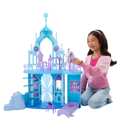 Mattel Disney Die Eiskönigin Elsas Eispalast Spielset mit Olaf-Figur