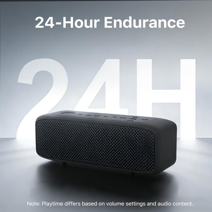 JUOVI J6311 Bluetooth Lautsprecher 20W, IP68 wasserdicht, 24h Akku