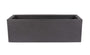 BigDean Pflanzkübel 80x30 cm Granitstein-Optik Anthrazit frostsicher, rechteckig aus Kunststoff